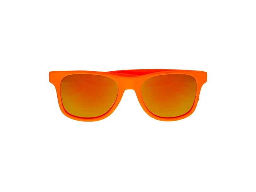 Neonorange 80Er Jahre Brille