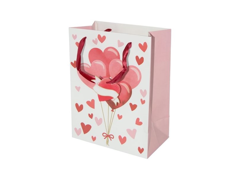 Geschenktüte Mit Herzen