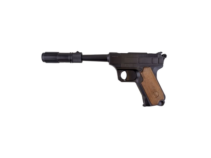 Pistole Mit Schalldämpfer