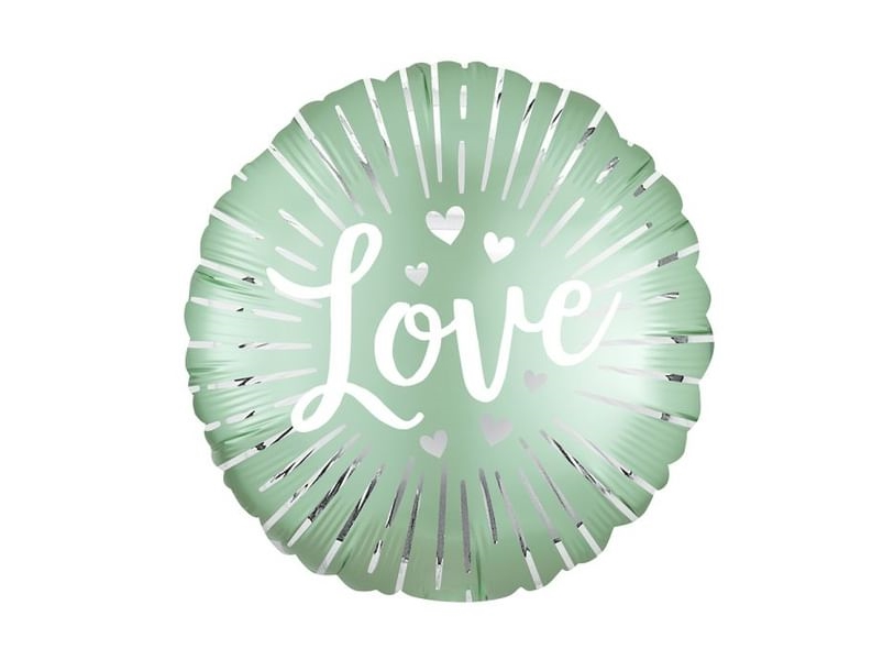 Folieballon Love, 43 Cm