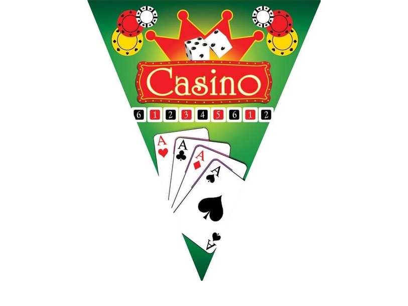 Vimpelguirlande Casino