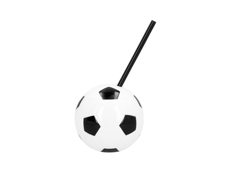 Fodbold kop med sugerør | N - A | GameStuff