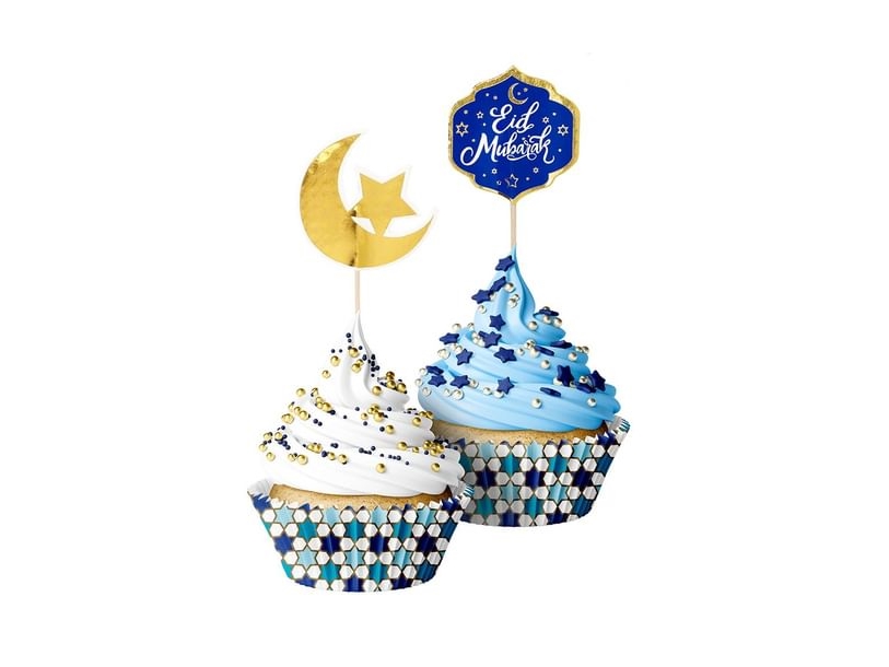 Cupcake-Set Eid Mubarak