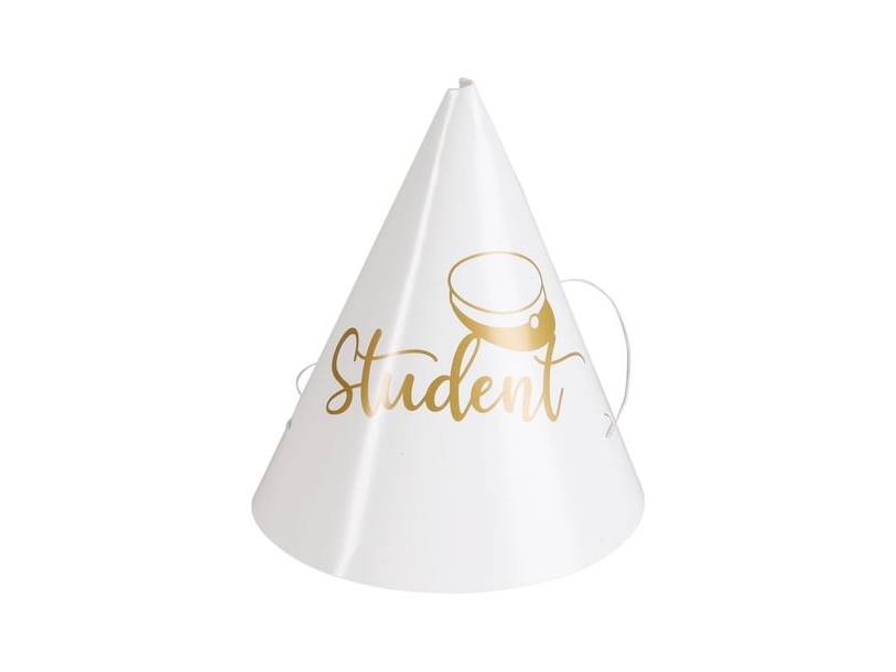 Student Mini Hatte, 4 Stk