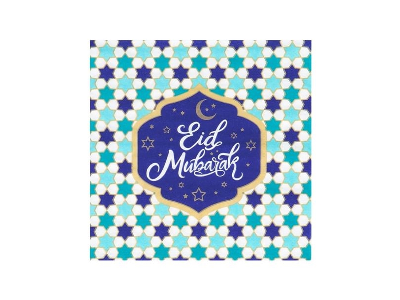 Eid Mubarak servietter