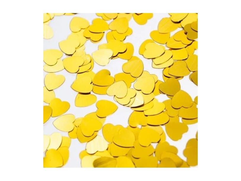 Goldherz-Konfetti