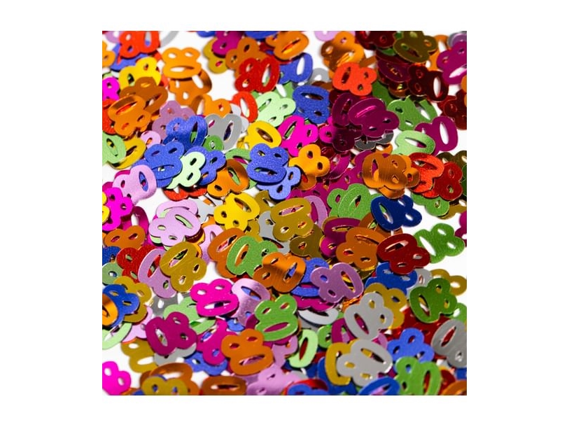 Multi 80 konfetti | Skola & Hobby - Festdekorera - Ballonger | GameStuff