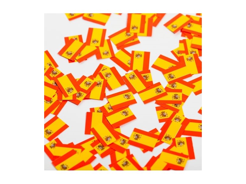 Flaggenkonfetti Spanien
