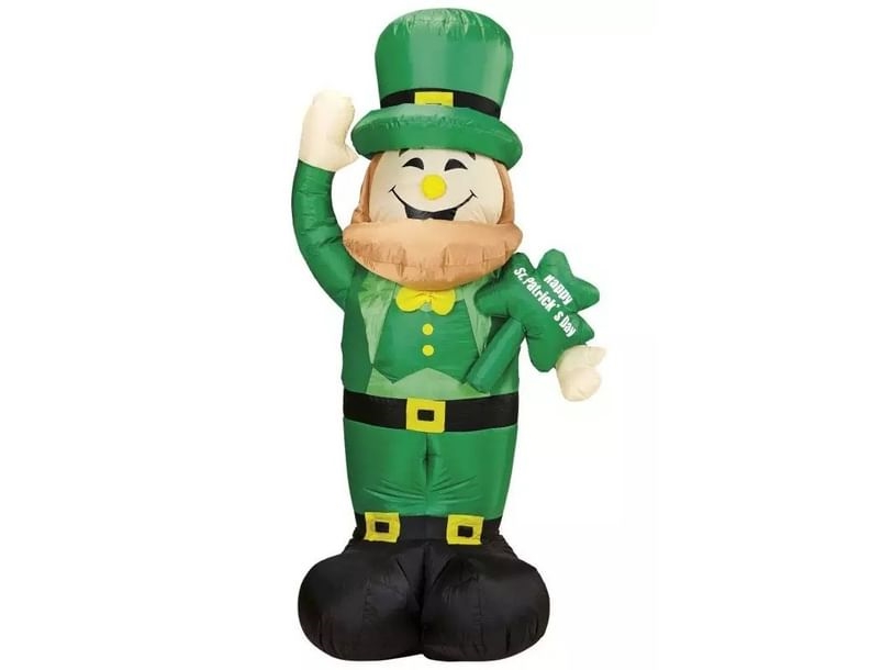 Aufblasbarer St. Patrick's Day Leprechaun, 150 Cm
