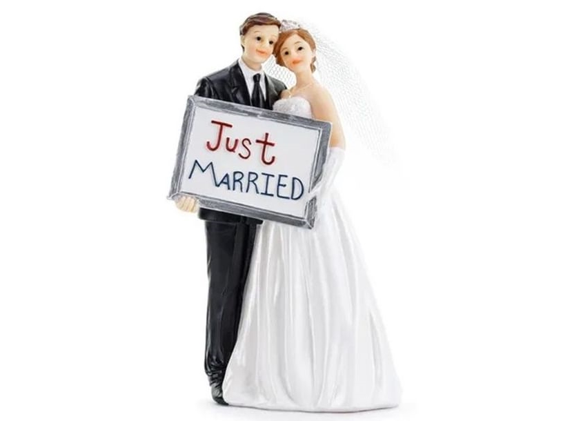 Topfigur Just Married | Skola & Hobby - Festdekorera - Ballonger | GameStuff