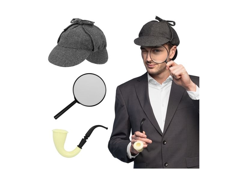 Detektiv-Kostüm-Set