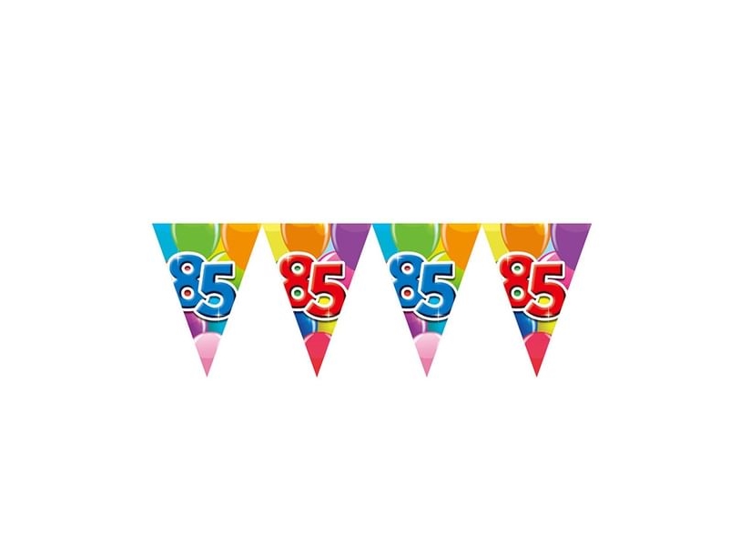 Wimpelgirlande 85 Mit Luftballons