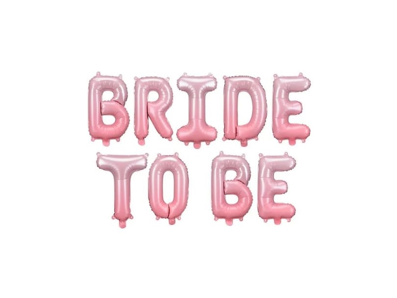 Bride To Be Folieballon, Pink