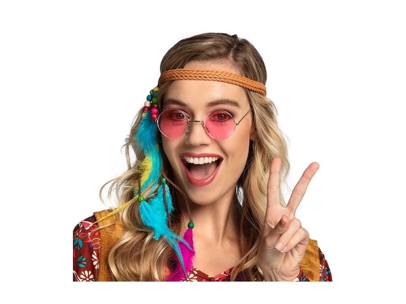 Runde 60Er Brille, Rosa