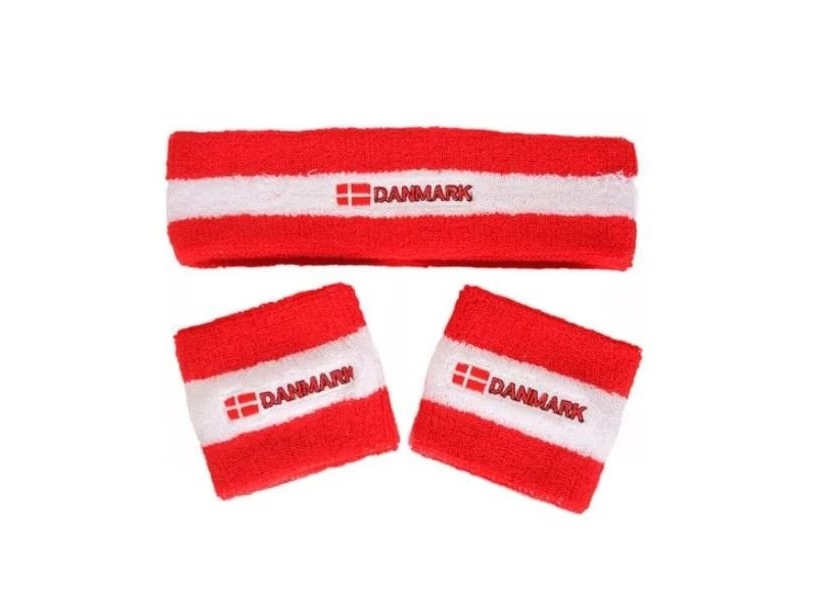 Danmark svettband | Sport & Träning - Sportskläder - Fanshop & Merchandise | GameStuff