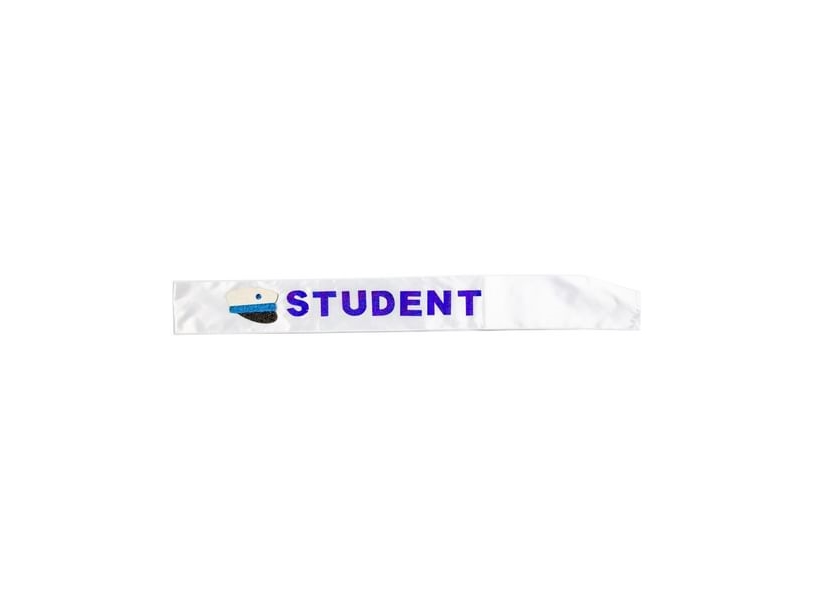 Student Skærf, Blå