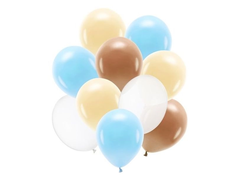 Ballonstrauß, Blaues Mix