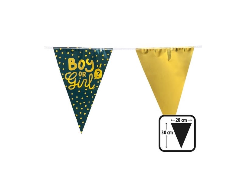 Boy Or Girl Vimpelguirlande