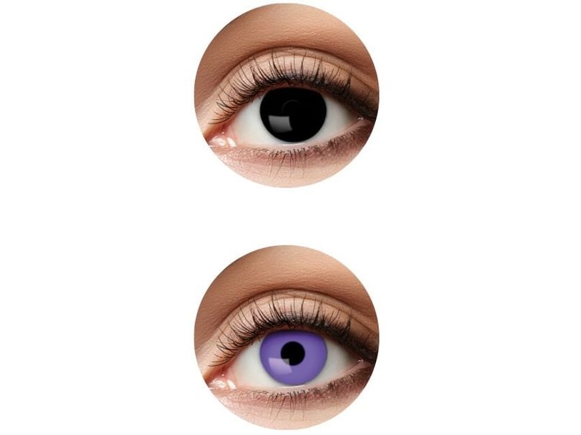 Duo linser sort og lilla