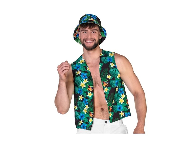 Hawaii Vest Og Bøllehat