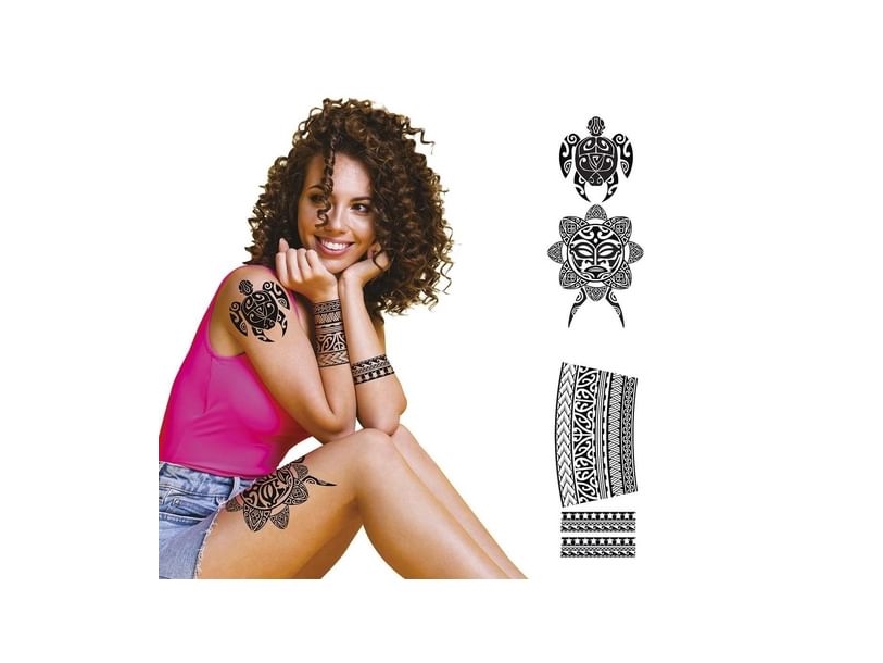 Tribal Skildpadde Tatovering