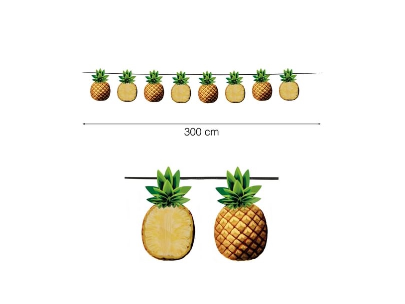 Ananas-Girlande