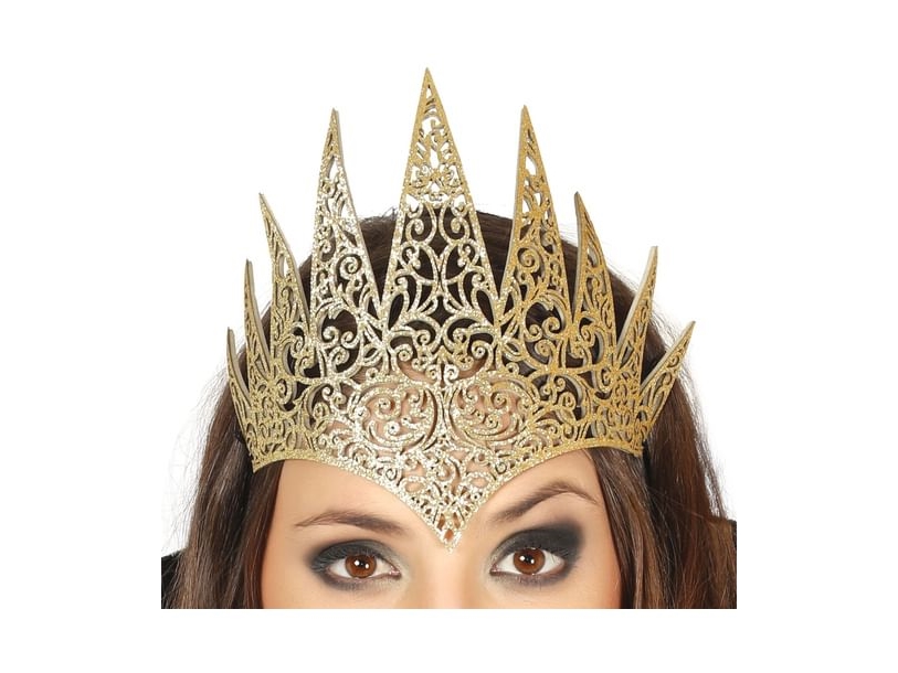 Diadem Mit Goldener Krone