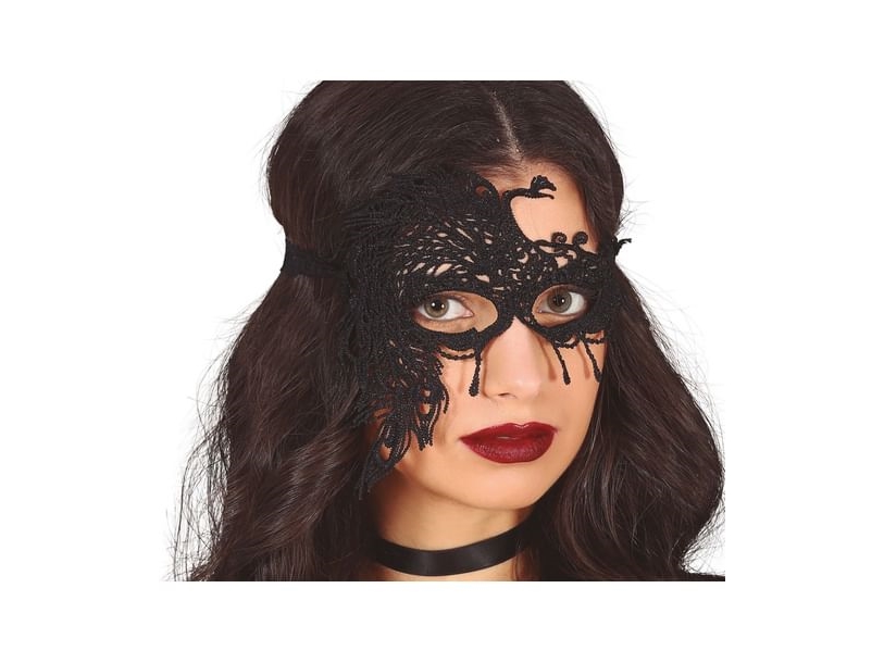 Sort Blonde Maske