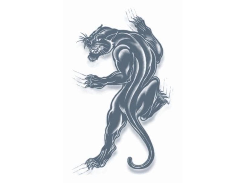 Sort Panter Tatovering