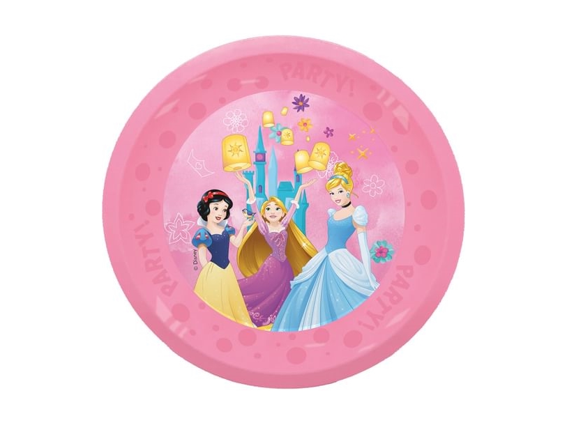 Disney Prinsesser Plastik Tallerkner
