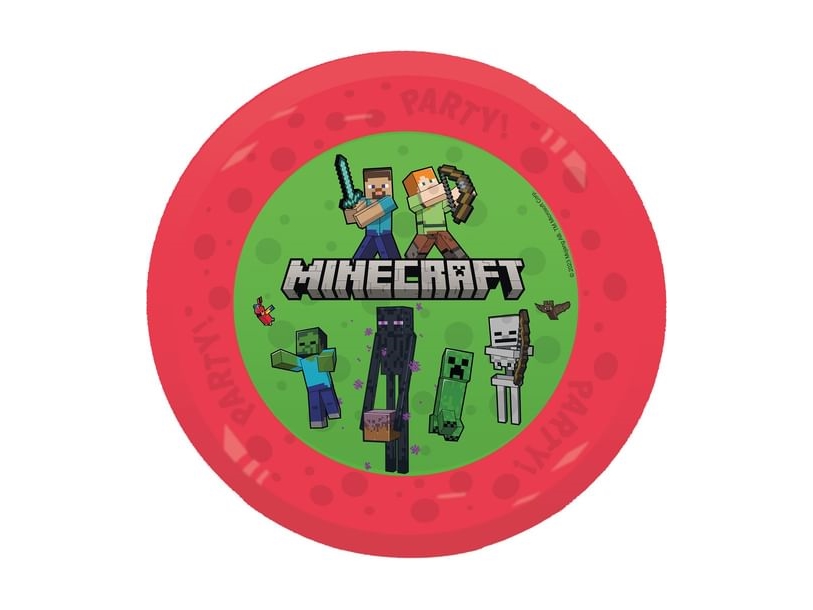 Minecraft plasttallrikar | Belysning - Annan belysning - Ljusslingor | GameStuff