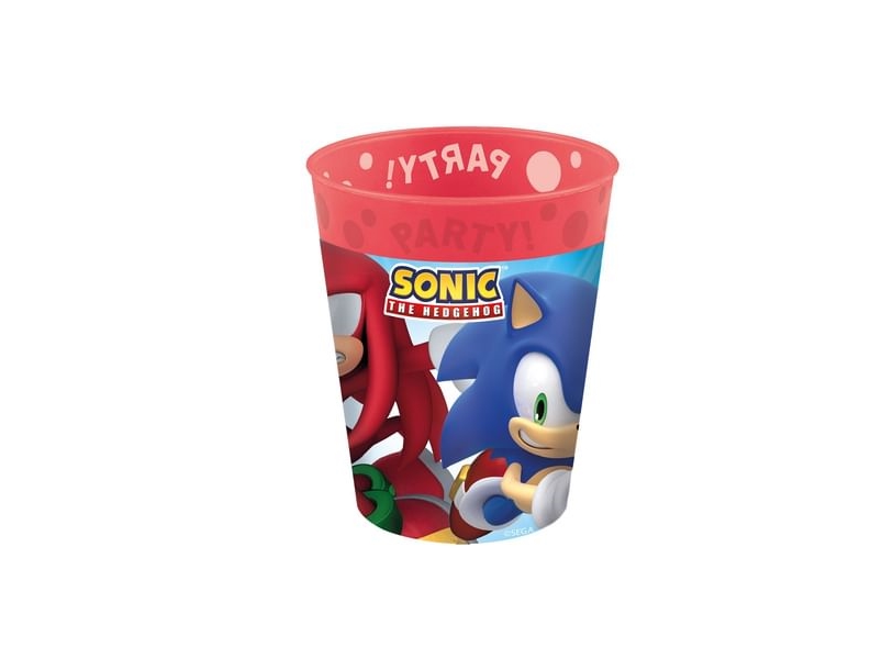 Sonic Speed Plastik Krus