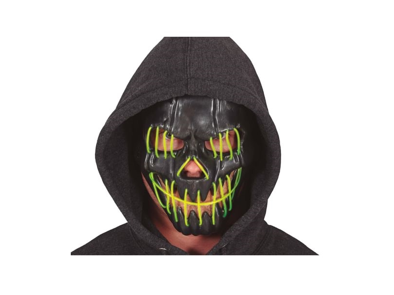 Schwarze Maske Mit Licht