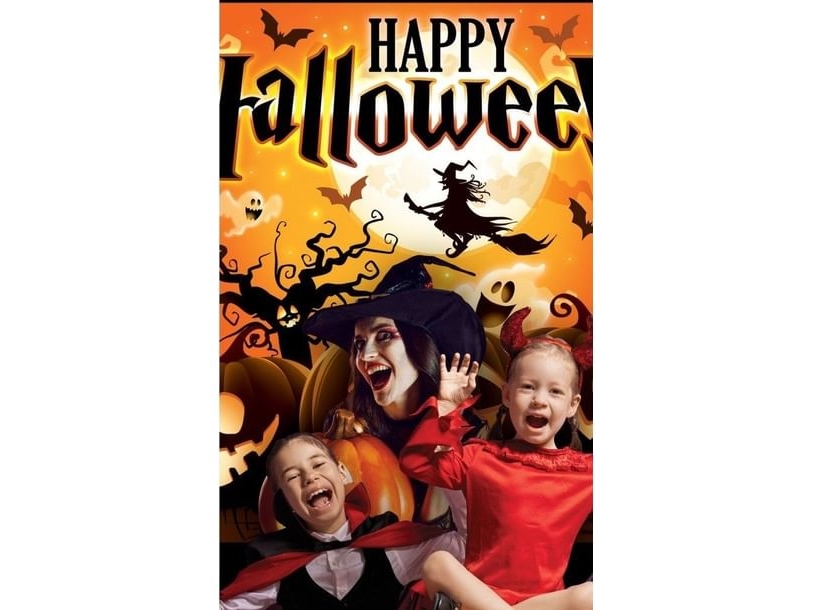 Happy Halloween Fotohintergrund