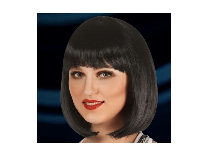 Svart pageperuk | Leksaker - Rollek - Kostym tillbehör | GameStuff