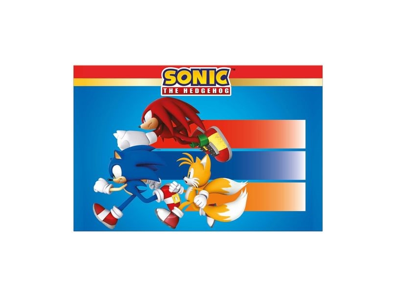 Sonic Speed Plast Dug 120X180 Cm