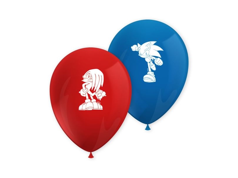 Sonic Speed Balloner, 8 Stk