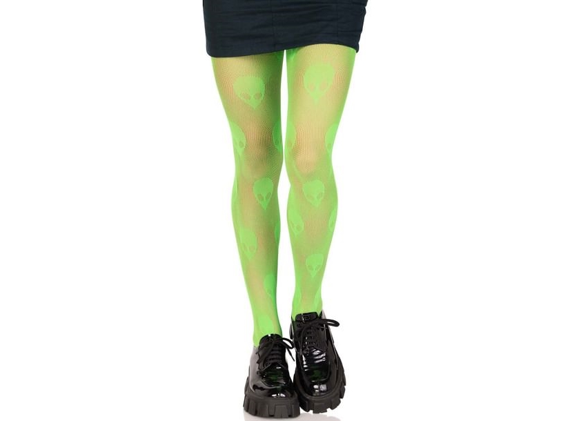 Alien-Netzstrumpfhose