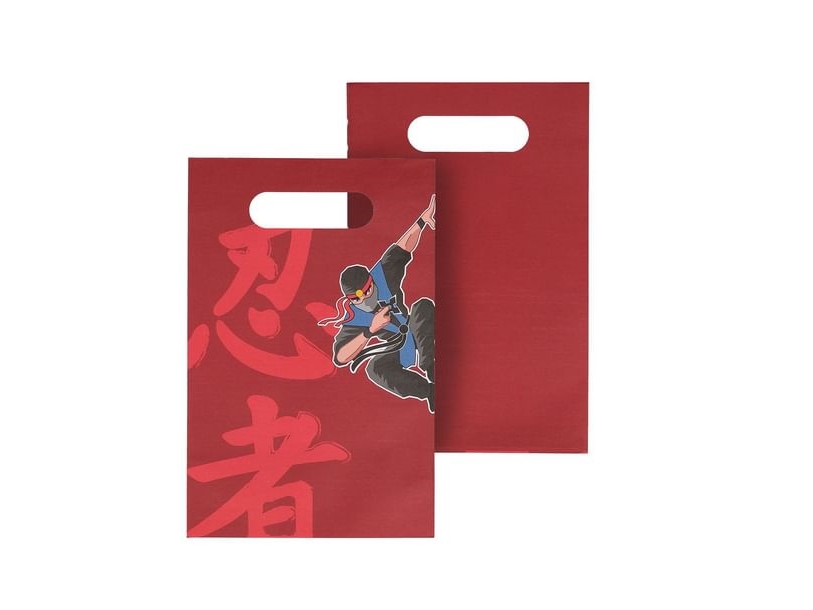 Ninja Papirposer, 10 Stk