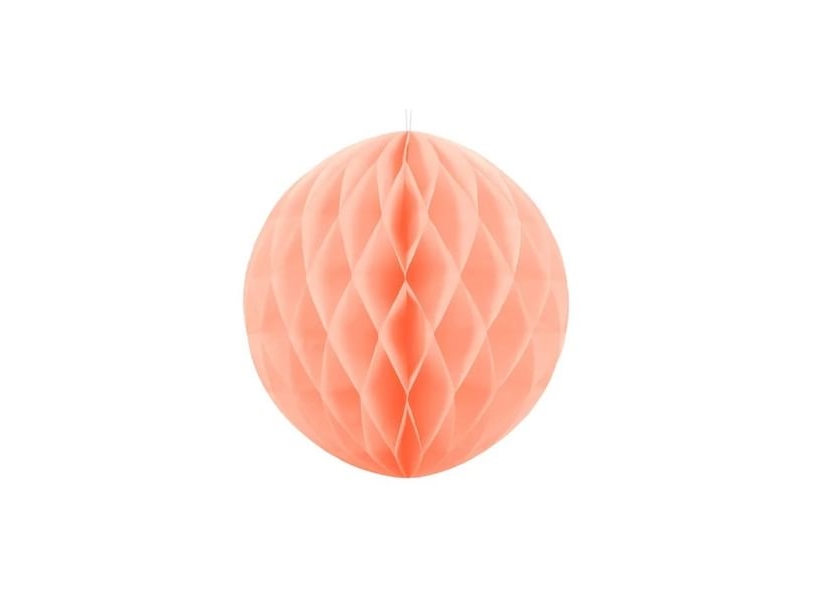 Heller Pfirsichfarbener Stoffball, 30 Cm
