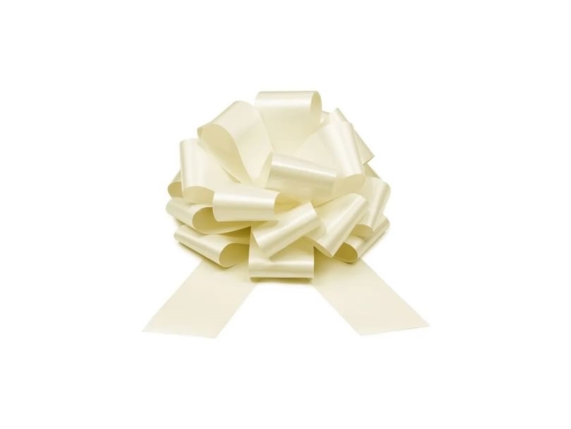 Valkoinen rusetti, 40 cm