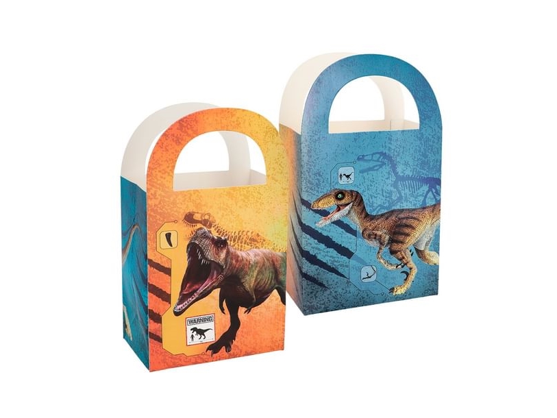 T-Rex Papiertüten, 4 Stück