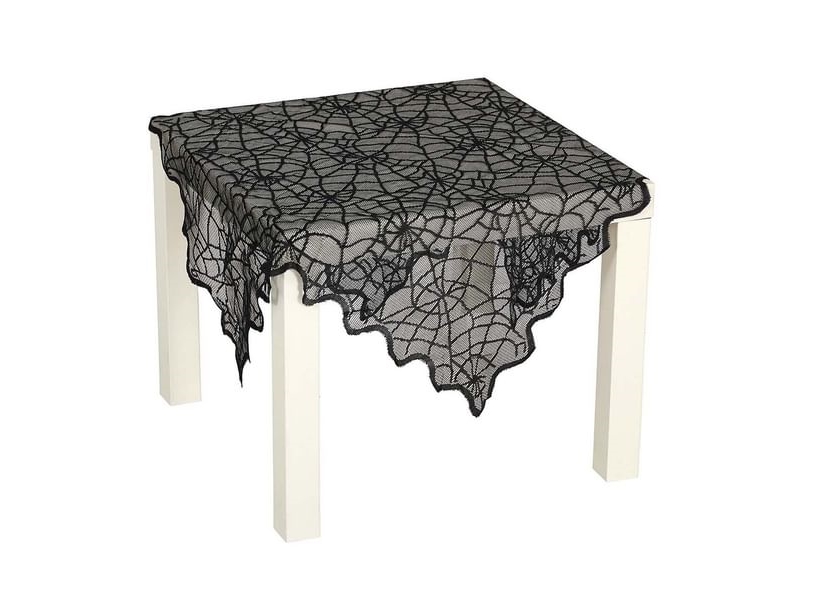 Svart spindelnätsduk | Catering - Dukar & Servetter - Övriga | GameStuff