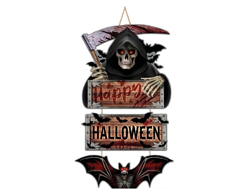 Tod Halloween Zeichen, 3 Teile