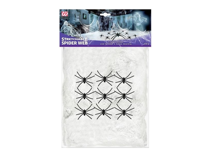 Weißes Spinnennetz, 200G