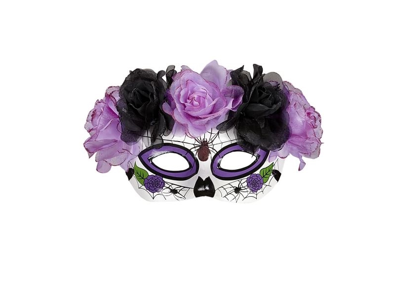 Tag Der Toten Maske, Lila Blumen