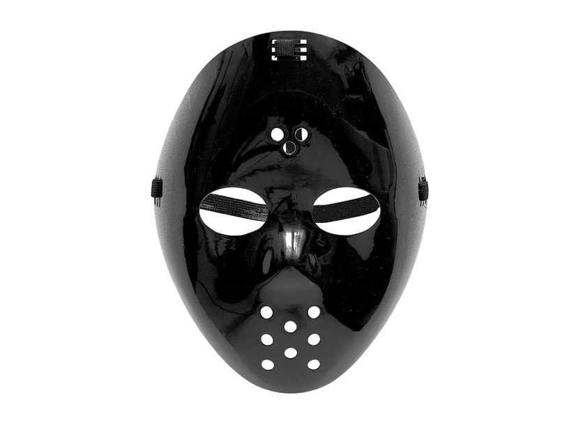 Sort Hockey Maske