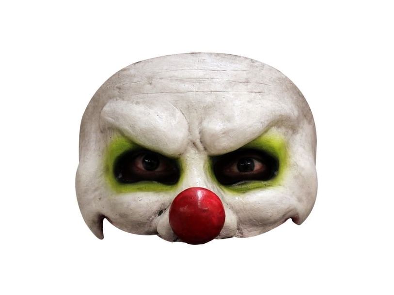 Clown Halbmaske