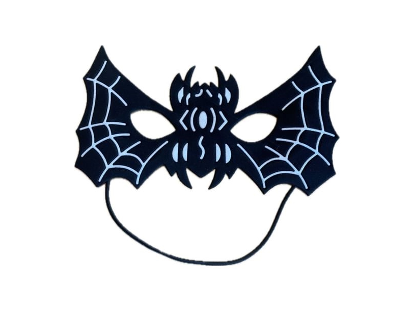 Spinne Halbmaske