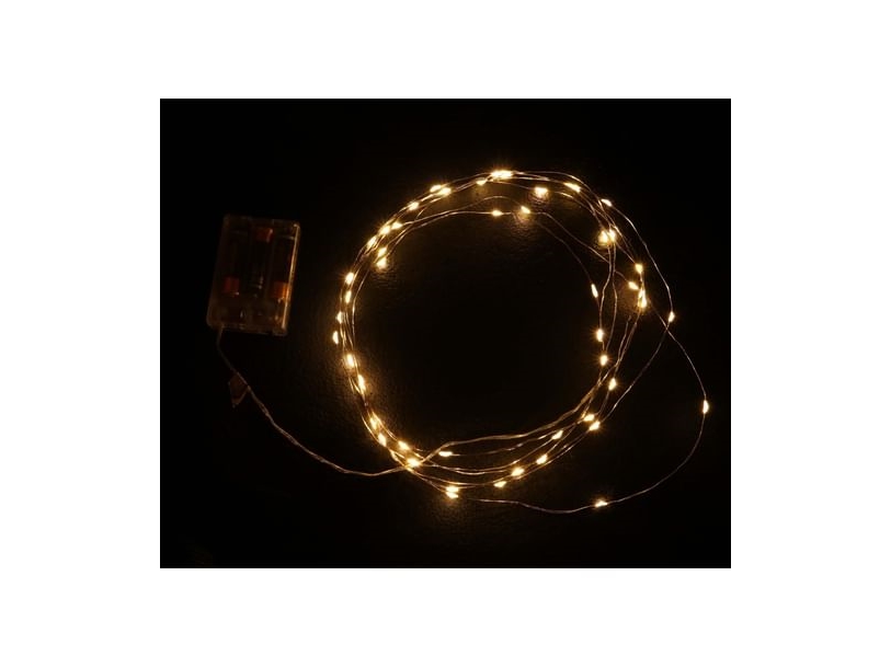 Led-Lichterkette Mit 50 Lichtern, Warmweiß